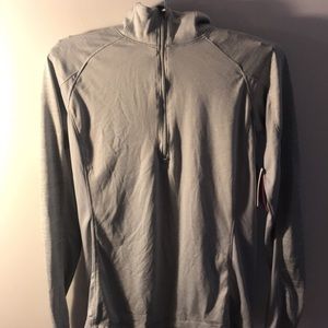 Semifitted Danskin Now Half Zip Performance Jacket